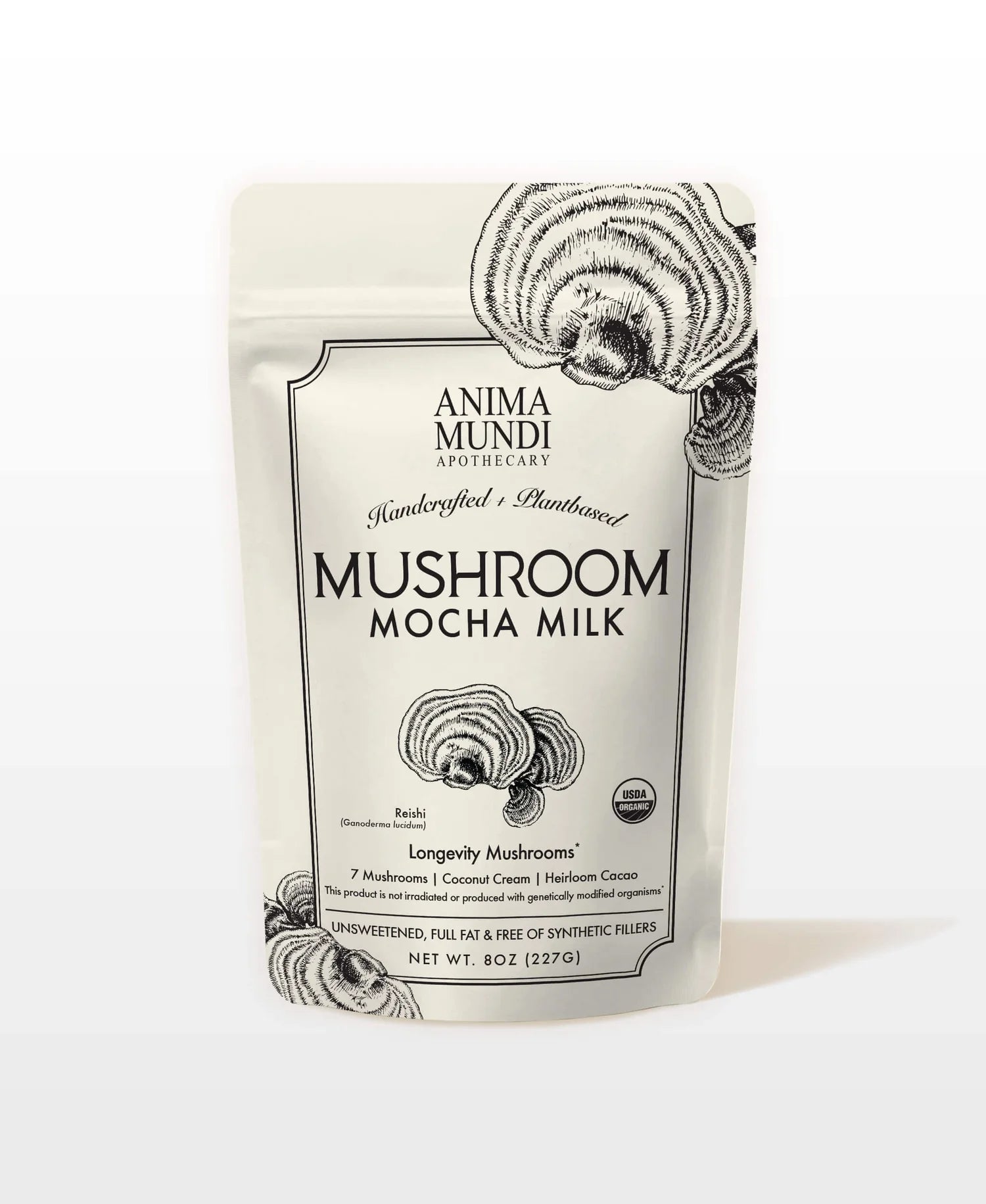 MUSHROOM MOCHA MILK | Longevity Milk